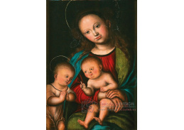 A-4905 Lucas Cranach - Madonna a dítě s Janem Křtitelem