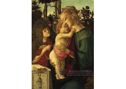 A-4965 Sandro Botticelli - Madonna s dítětem se svatým Janem Křtitelem