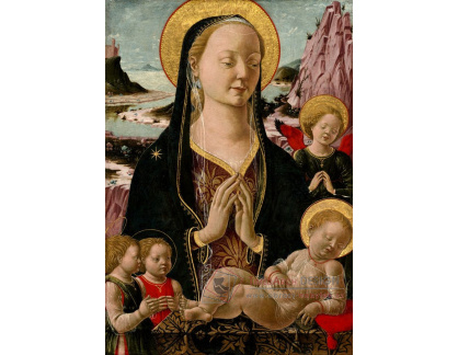 D-7965 Neznámý autor - Madonna a dítě s anděly