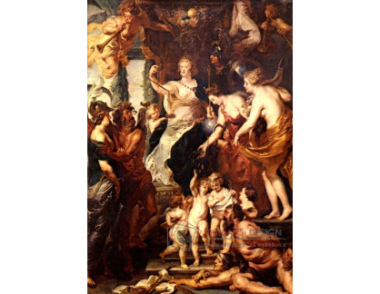 VRU31 Peter Paul Rubens - Slib blaženosti Marie de Medici