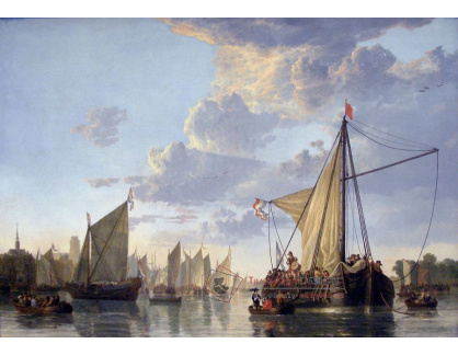 VL2 Aelbert Cuyp - Přístav Dordrecht