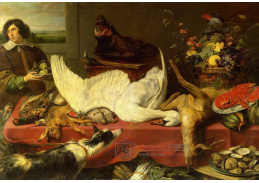 SO III-34 Frans Snyders - Zátiší s labutí