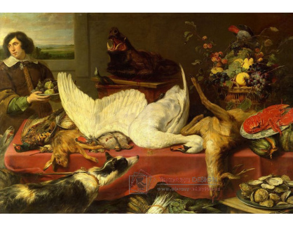 SO III-34 Frans Snyders - Zátiší s labutí