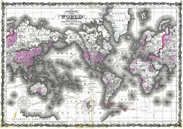 Obraz mapa VM 63