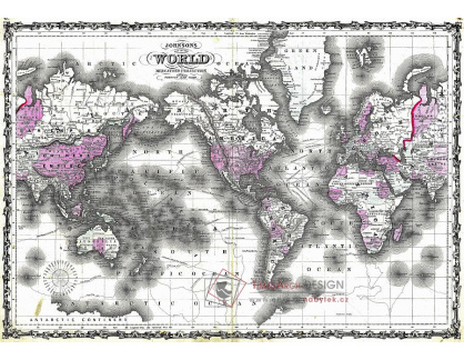 Obraz mapa VM 63