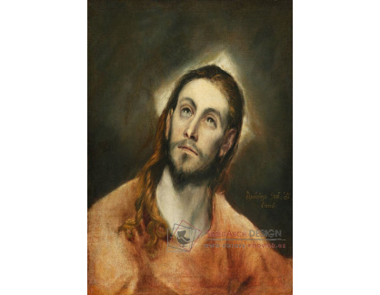 D-6047 El Greco - Modlící se Kristus