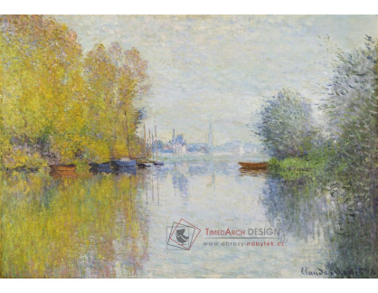 D-7085 Claude Monet - Podzim na Seině v Argenteuil