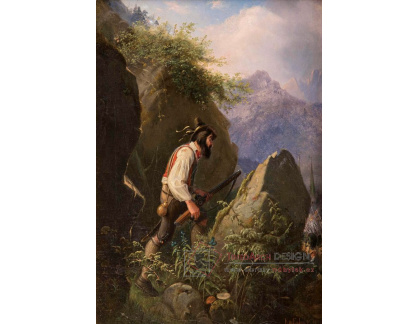 DDSO-2043 Karl von Enhuber - Tyrolští bojovníci v alpské krajině