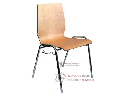 KAMILA, konferenční židle dřevěná, výběr provedení