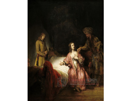 D-8281 Rembrandt - Joseph obviněn Potipharovou manželkou