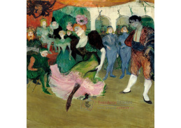 D-8300 Henri de Toulouse-Lautrec - Marcelle Lenderová tančící bolero v Chilpéricu