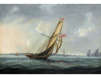 VL7 Thomas Buttersworth - Loďstvo u pobřeží Anglie před expedicí