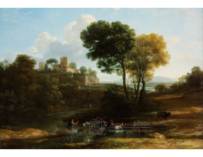 SO XI-239 Claude Lorrain - Vila v římské Campagnii