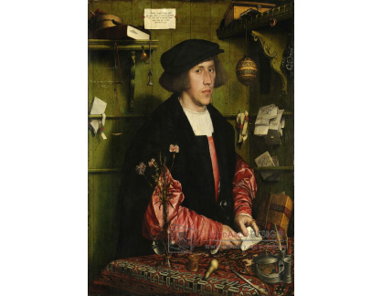 SO XVII-380 Hans Holbein - Obchodník Georg Gisze
