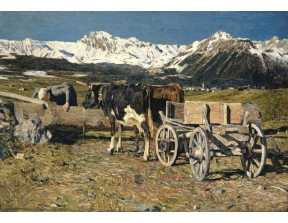 A-2129 Giovanni Segantini - U lektvaru