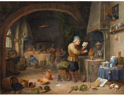 A-3396 David Teniers - Alchymista