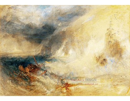 D-6248 Joseph Mallord William Turner - Maják Longships v Lands End