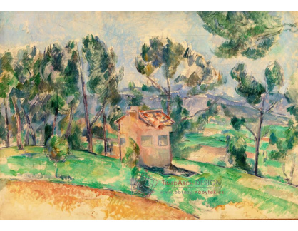 D-7516 Paul Cézanne - Lovecká chata v Provence