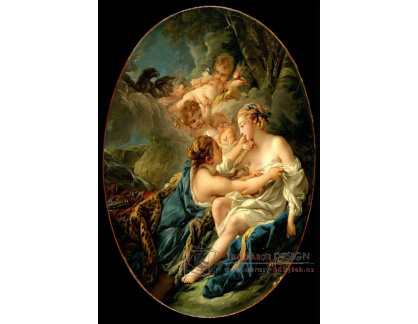 VFB-48 Francois Boucher - Jupiter v masce Diany a Callisto