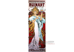 VAM112 Alfons Mucha - Champagne Ruinart