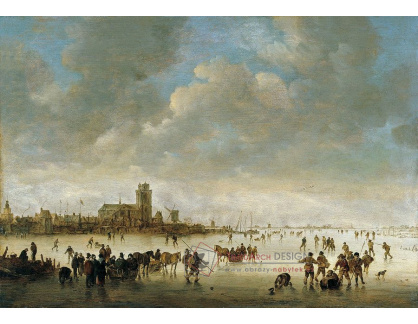 VH186 Jan van Goyen - Zimní krajina