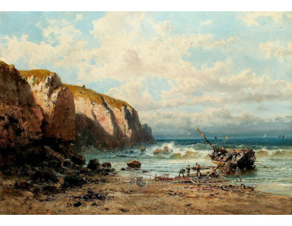 SO XIV-268 Auguste Musin - Vrak u pobřeží