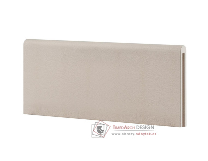 LIMERA, polstrovaný záhlavník k posteli 120x200cm, látka béžová