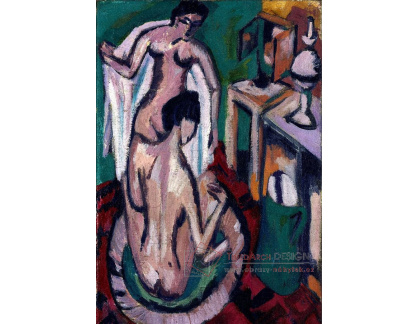 VELK 120 Ernst Ludwig Kirchner - Dvě nahé dívky
