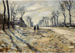 A-319 Claude Monet - Cesta v zimě