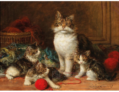A-1791 Louis Eugene Lambert - Pyšná matka kočka