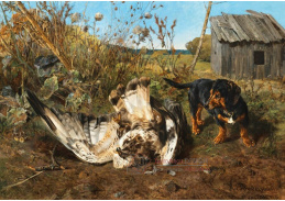 A-5382 Hermine Biedermann-Arendts - Jezevčík a káně