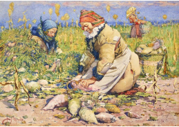 A-8402 Joža Uprka - Ženy při sklizni cukrové řepy