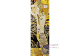 VR3-84 Gustav Klimt - Vodní hadi, přítelkyně