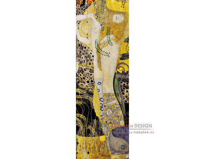 VR3-84 Gustav Klimt - Vodní hadi, přítelkyně
