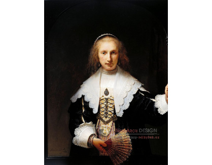 VR4-66 Rembrandt van Rijn - Portrét Agathy Bas