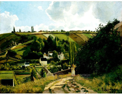 VCP-340 Camille Pissarro - Jalais Hill v Pontoise