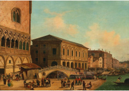 DDSO-1612 Giuseppe Canella - Ponte della Paglia v Benátkách