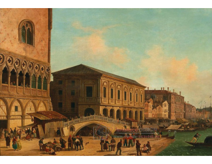 DDSO-1612 Giuseppe Canella - Ponte della Paglia v Benátkách