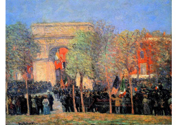 SO V-399 William Glackens - Italsko-americká slavost