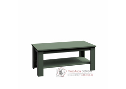 PROVANCE ST2, konferenční stolek 70x70cm, zelená