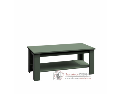 PROVANCE ST2, konferenční stolek 70x70cm, zelená