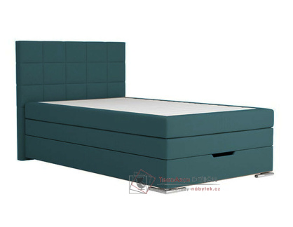 VITO, čalouněná postel 120x200cm box-spring, výběr provedení