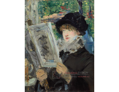 A-6036 Édouard Manet - Žena při čtení