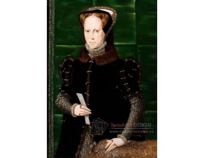 DDSO-2717 Hans Eworth - Portrét anglické královky Marie I