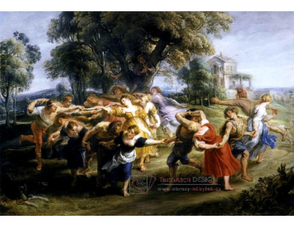 VRU146 Peter Paul Rubens - Tance italských vesničanů