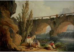DDSO-2163 Hubert Robert - Most přes kaskádu