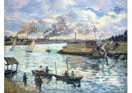 SO XI-63 Armand Guillaumin - Scéna u řeky