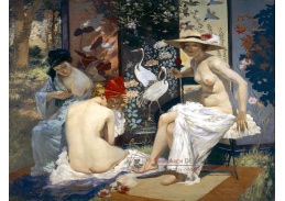 DDSO-2420 Rupert Bunny - Sluneční lázně