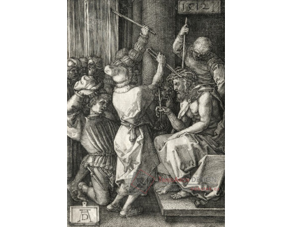 VR12-117 Albrecht Dürer - Kristus korunovaný trním