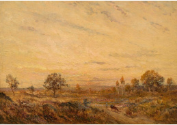 A-8456 Théodore Rousseau - Lesní krajina Fontainebleau